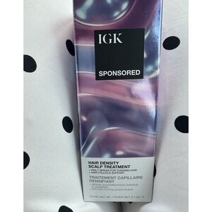 IGK Sponsored Hair Density Scalp Treatment 63 ml /‎ 2.1 oz